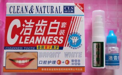 Cleanness Tooth Penyegar + Pemutih Gigi